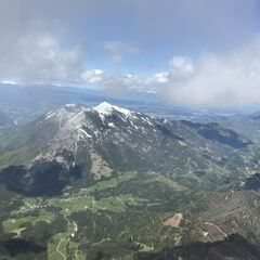 Flugwegposition um 12:11:30: Aufgenommen in der Nähe von Gemeinde Zell, Österreich in 2606 Meter